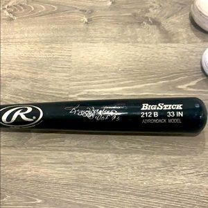 Yankees Reggie Jackson ‘93 hall of fame bat